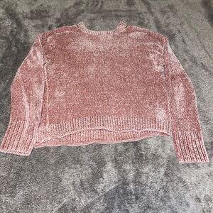 Cozy, Soft Hip Length Sweater- Pink